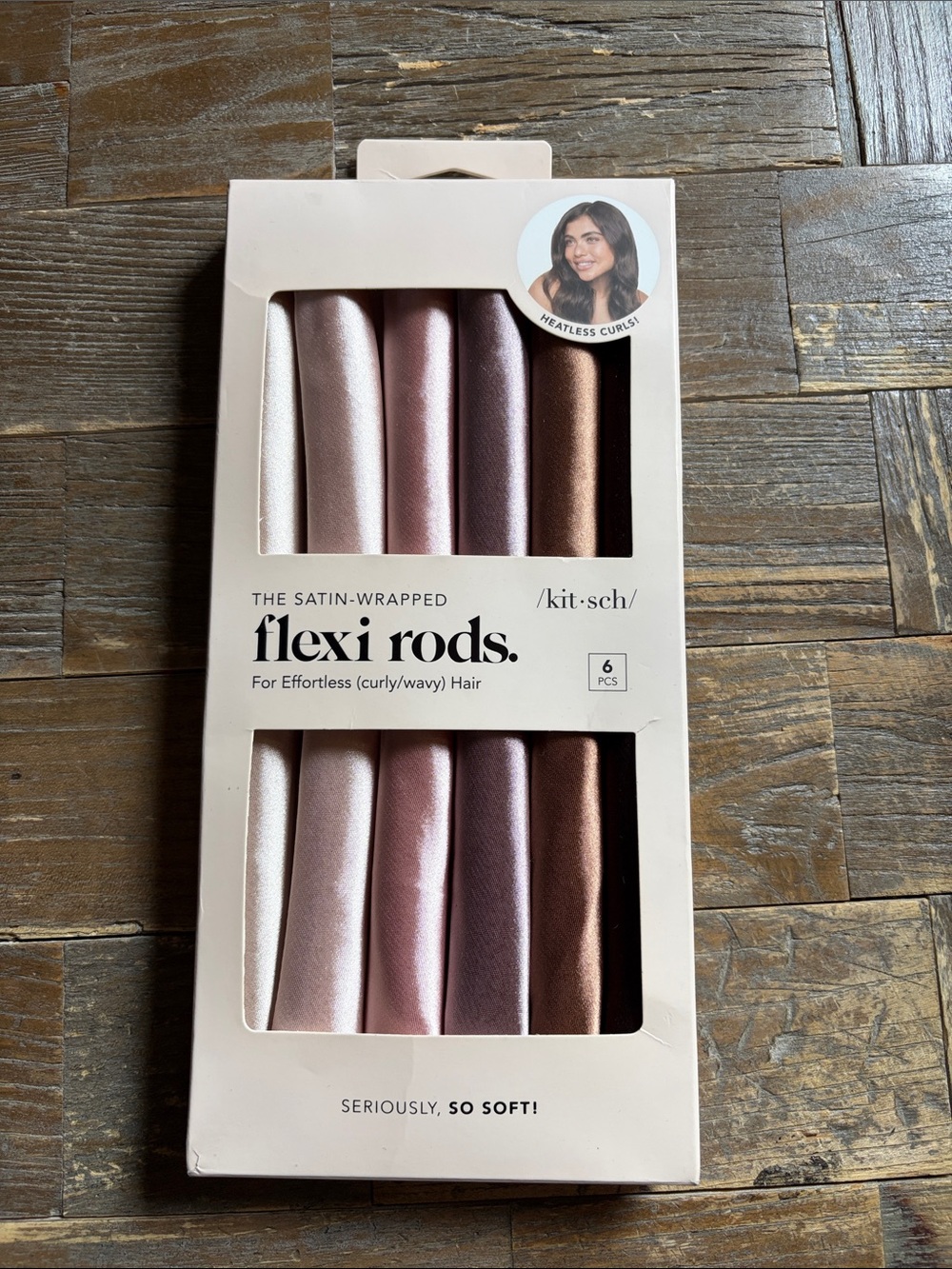 Kitsch Satin Wrapped Flexi Rods - Picture 4 of 6